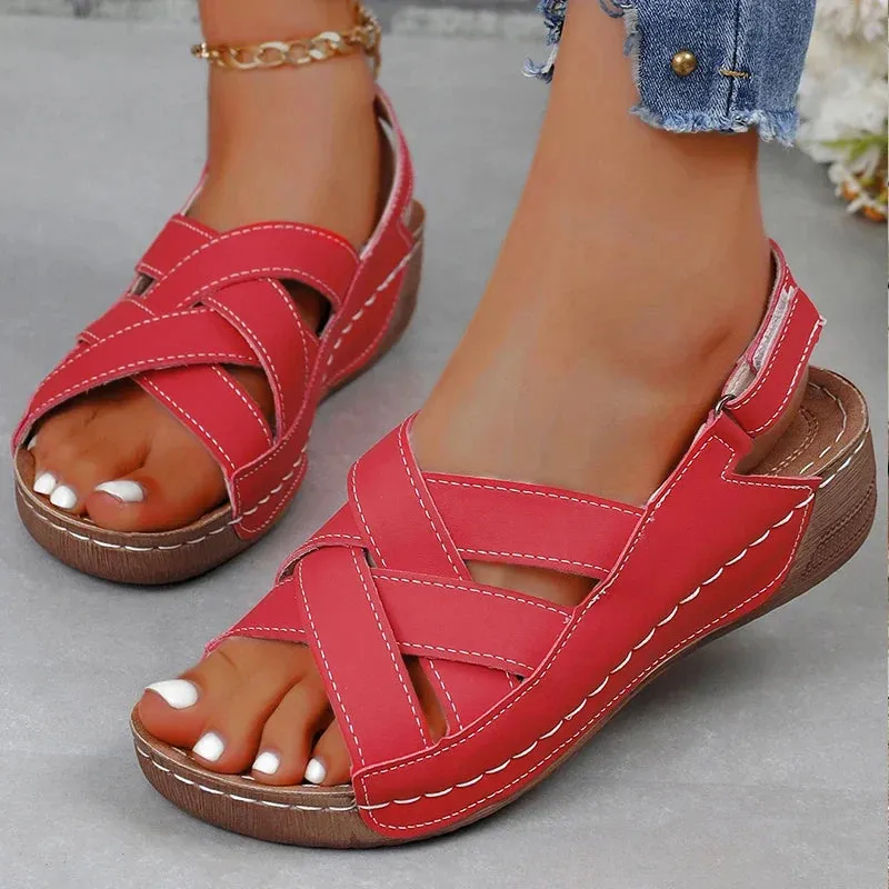 2024 Wedge Heels Platform Shoes