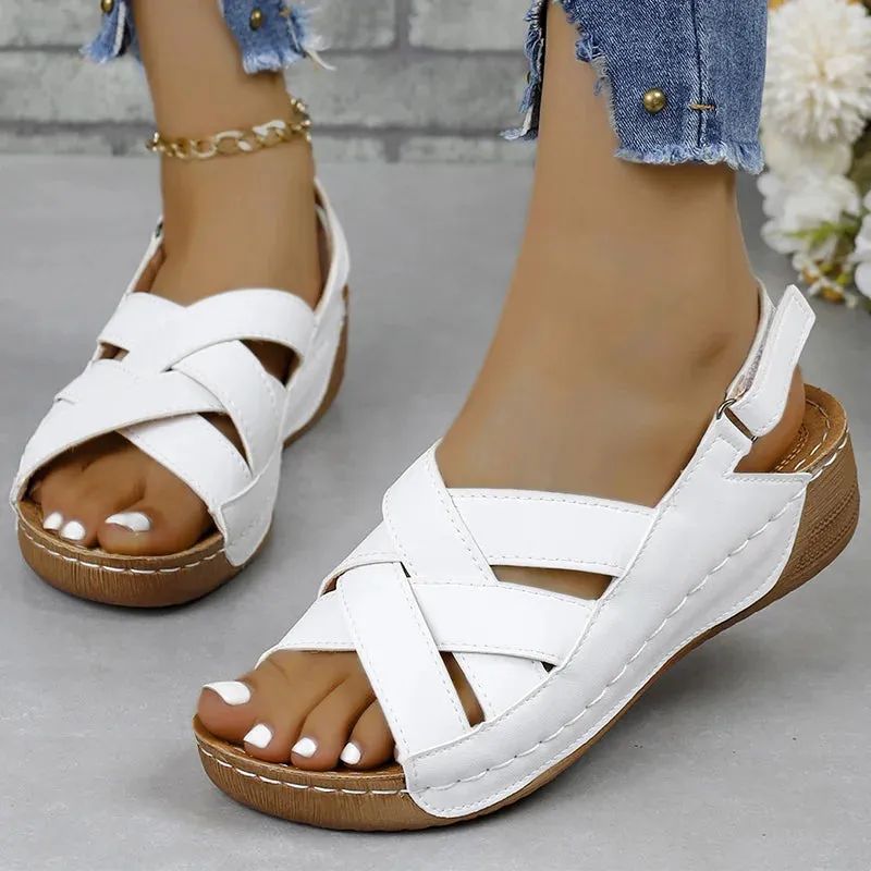 2024 Wedge Heels Platform Shoes