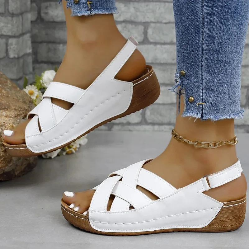 2024 Wedge Heels Platform Shoes