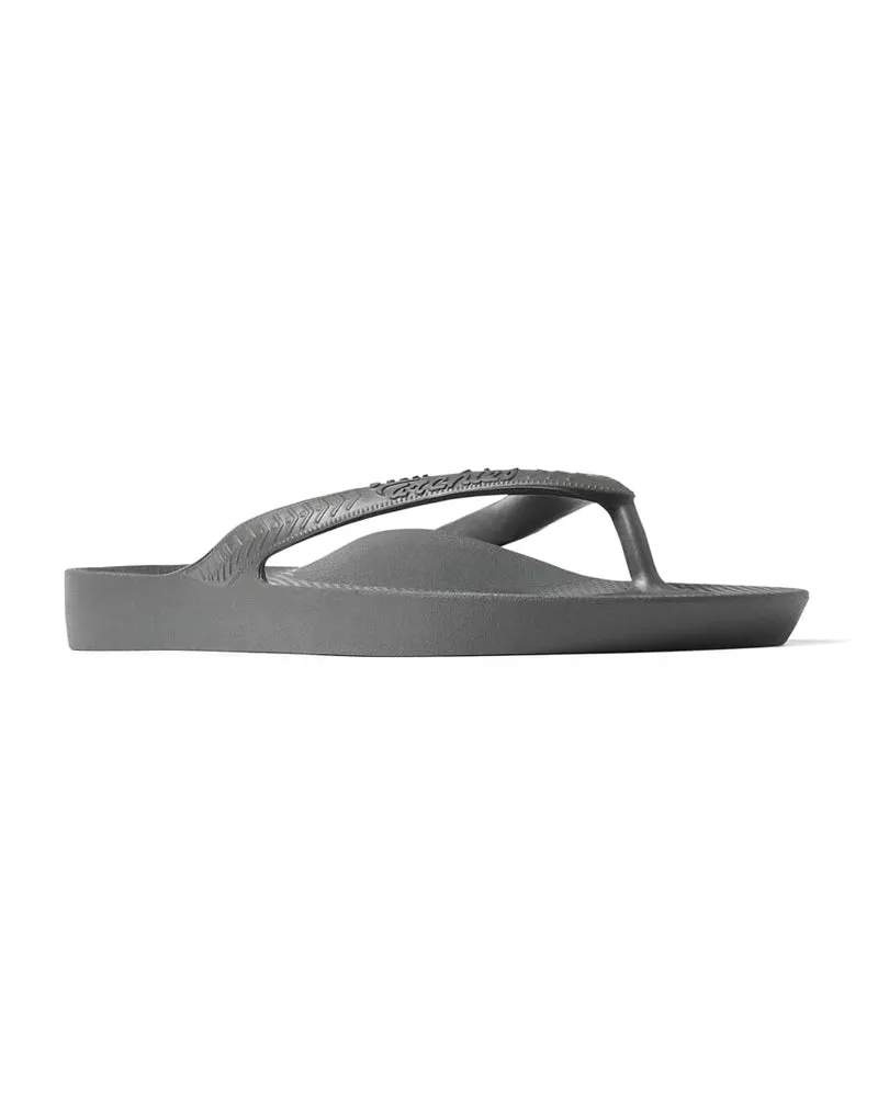 Archies Charcoal High Arch Flip Flop