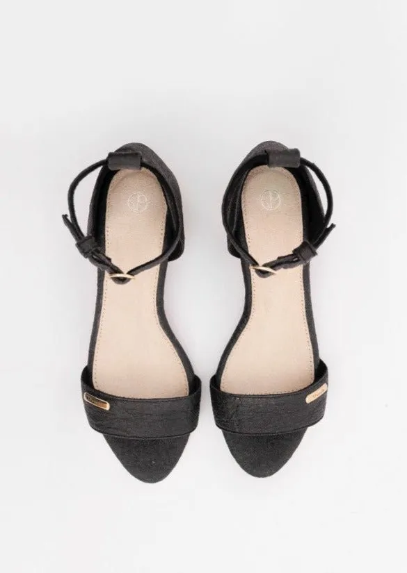 Chicago Heels in Charcoal