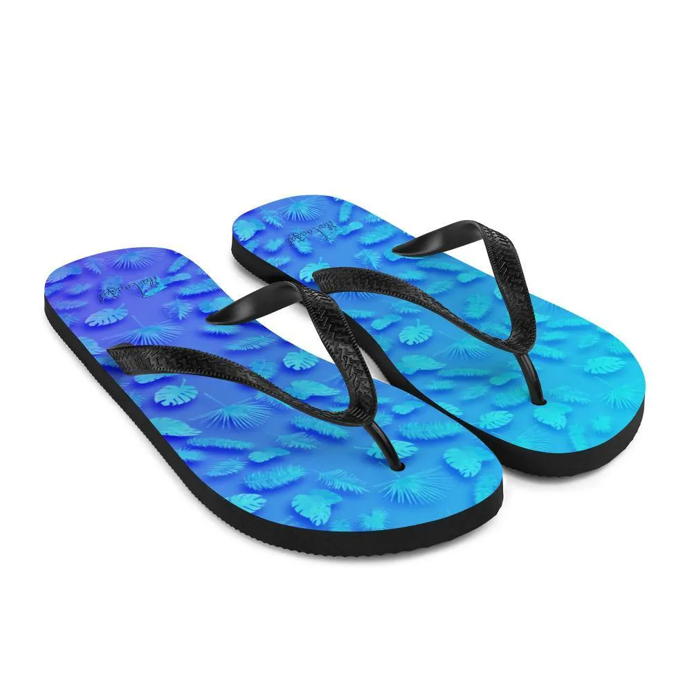 Frond Frenzy Flip-Flops