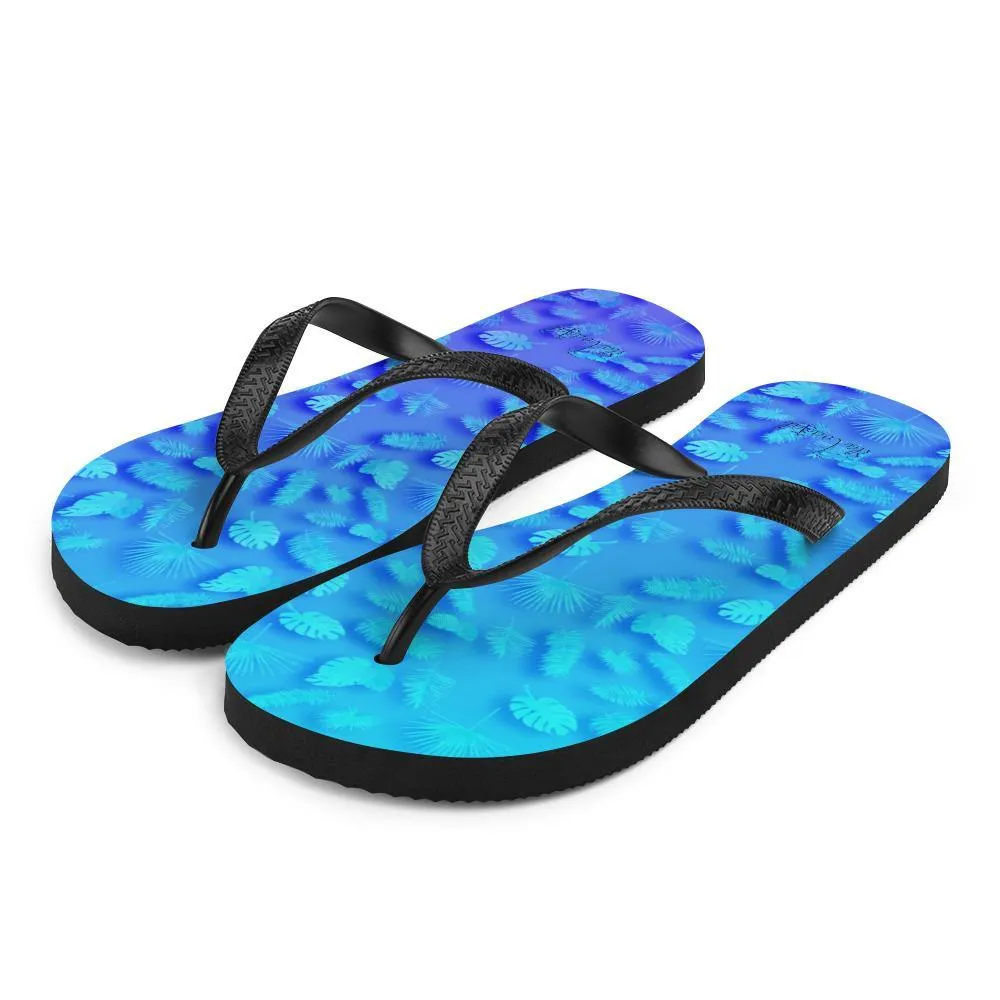Frond Frenzy Flip-Flops