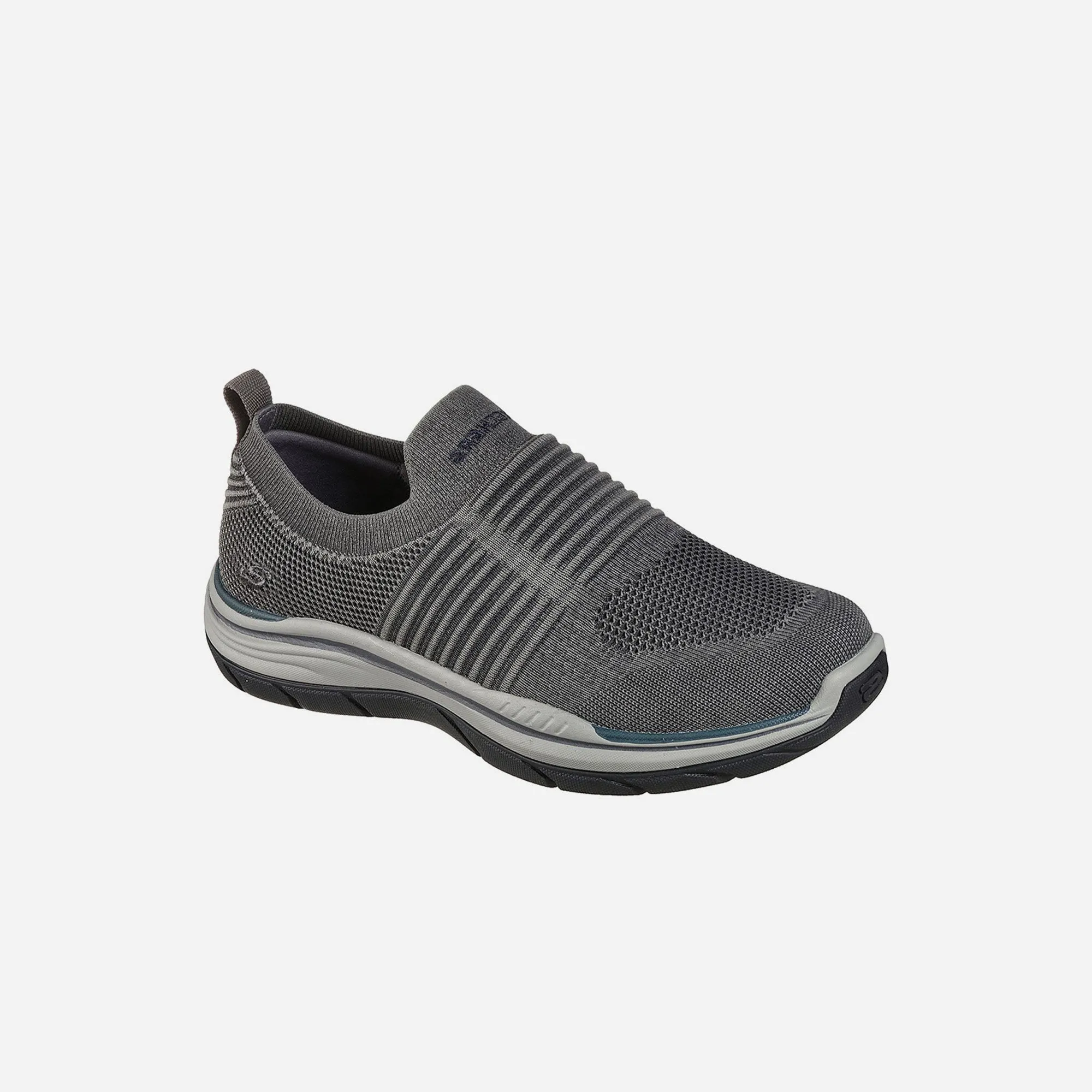 Giày Slip-On Nam Skechers Expected 2.0 - Xám