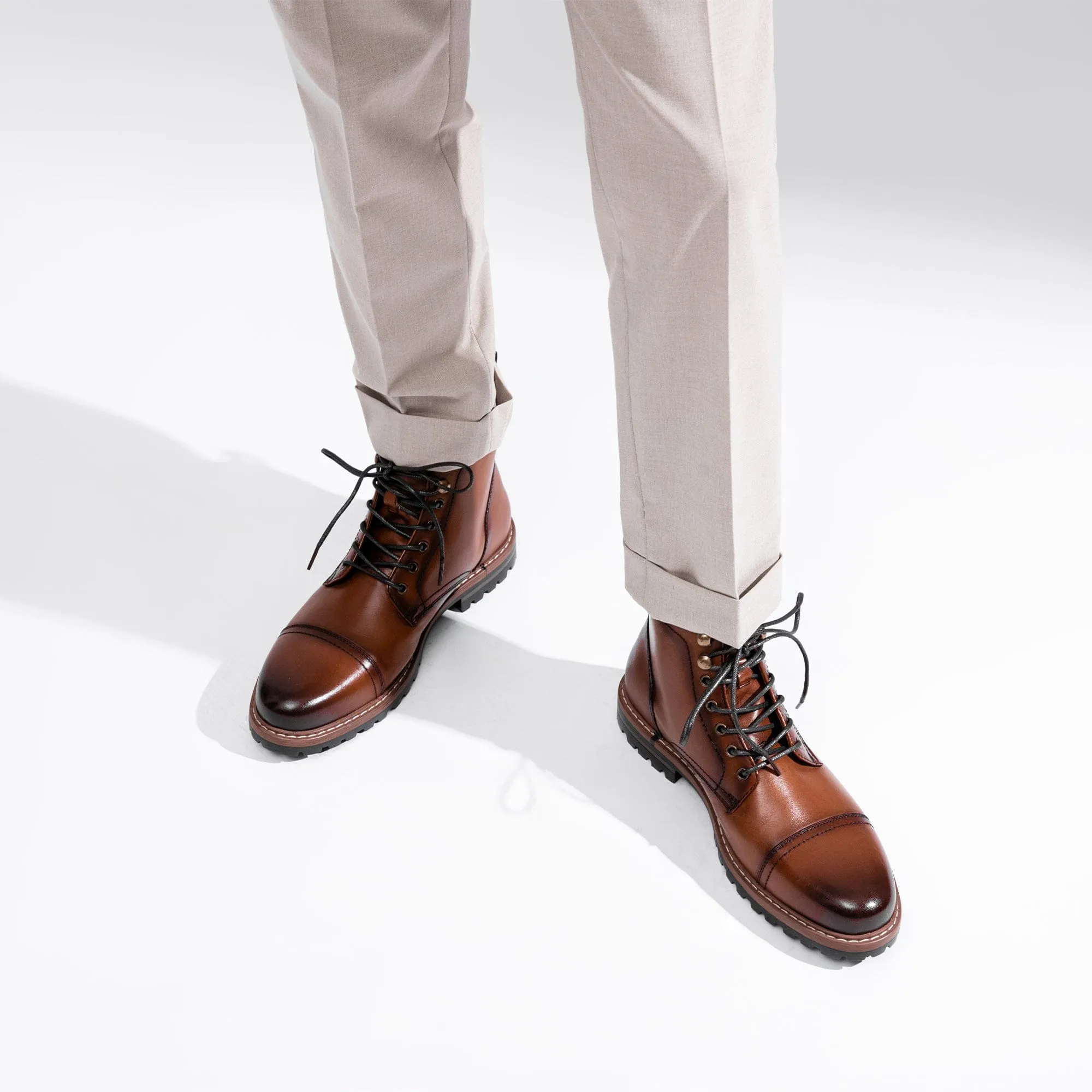 Men‘s Premium Chukka Leather Boots | JOUSEN