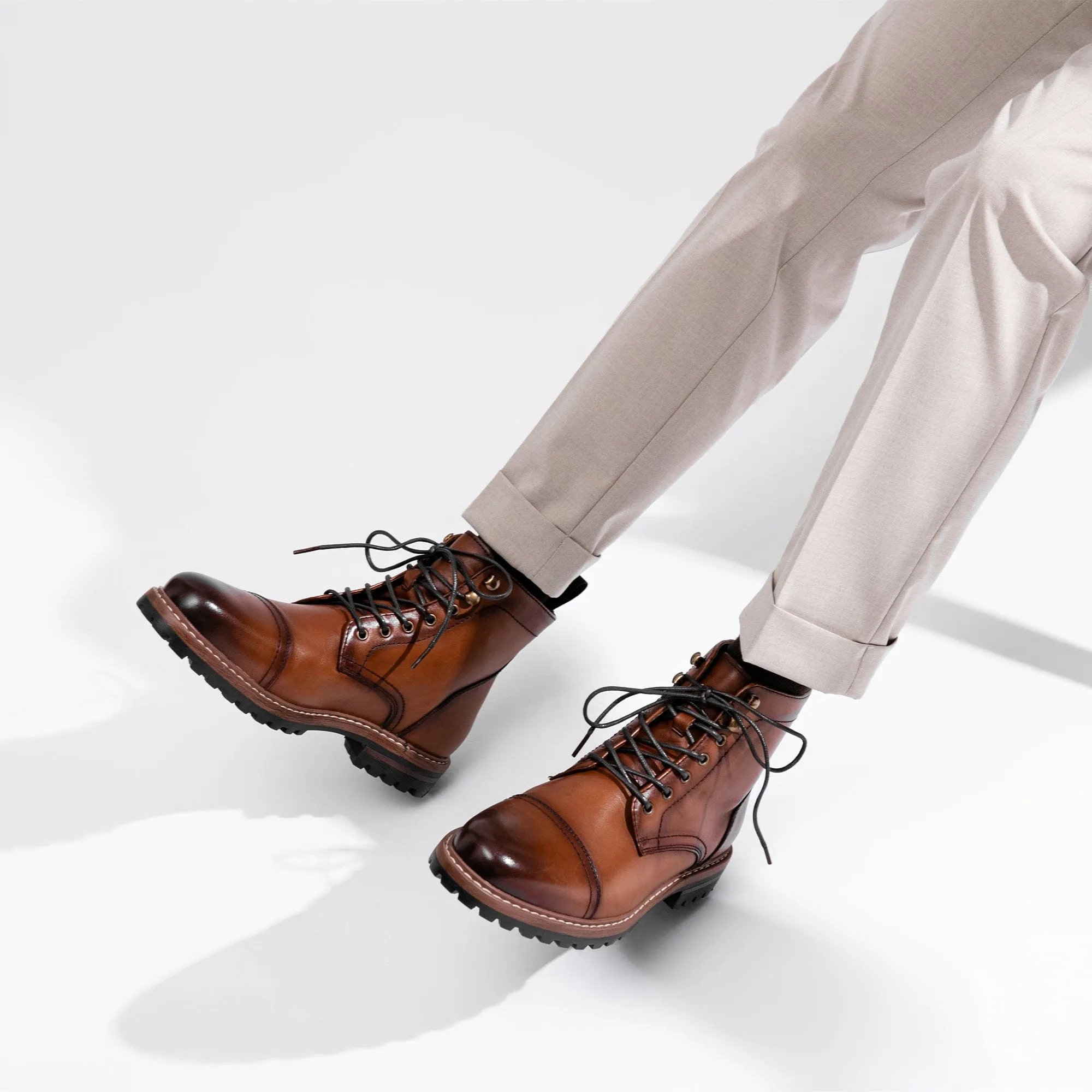 Men‘s Premium Chukka Leather Boots | JOUSEN