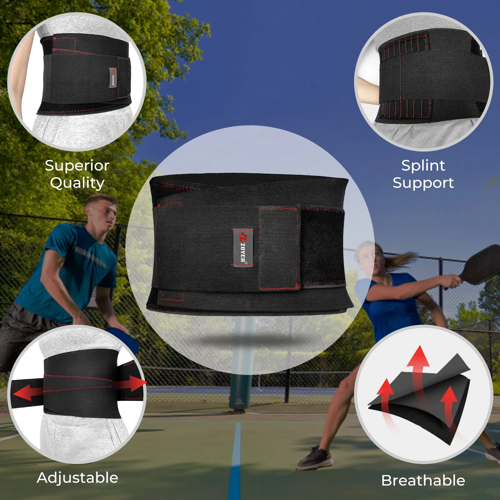 ZOYER Performance - Back Support Brace