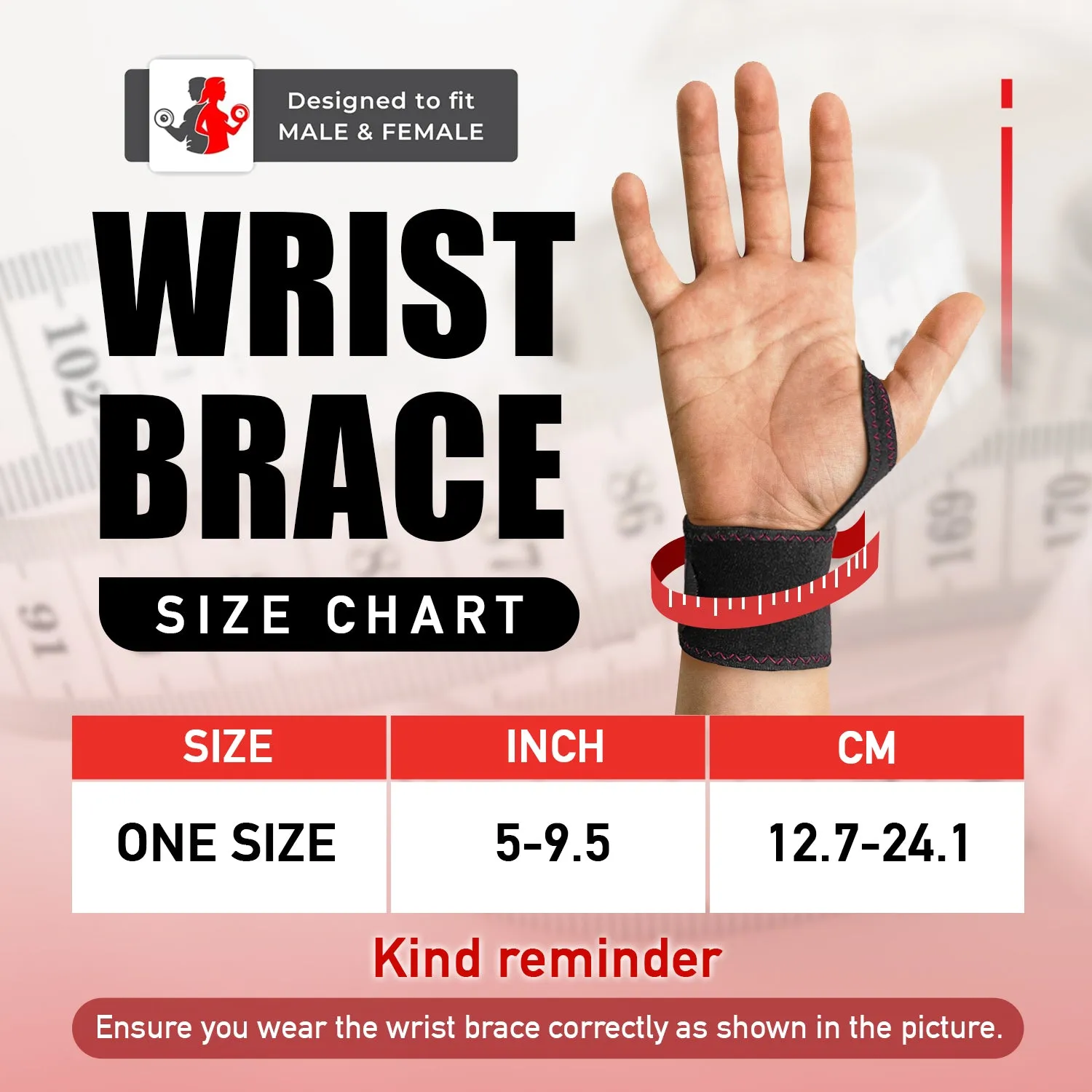 ZOYER Performance - Wrist Wrap - One Size Fits All